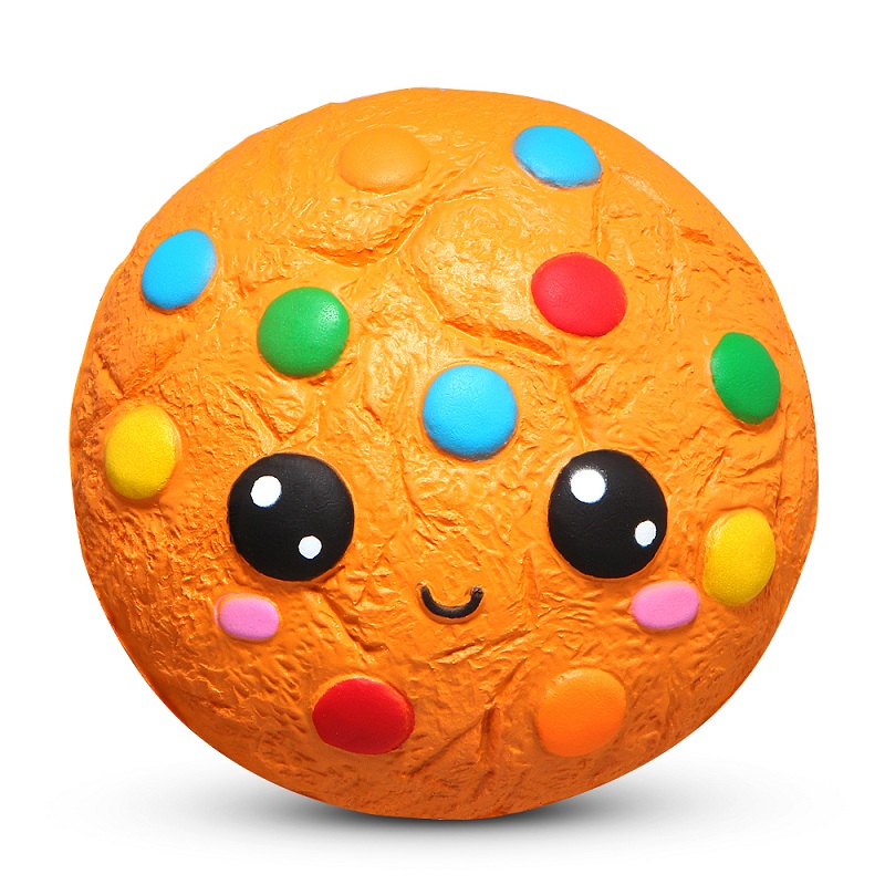 Food Sweet Snacks - Jumbo Squishy Food Chocolate Cookie Squishies