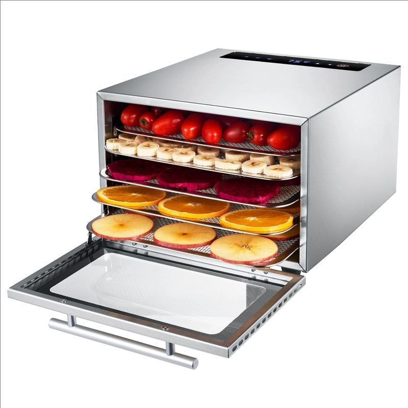 Food Snacks To Make - 5-Layer Stainless Steel Food Dehydrator Machine,
