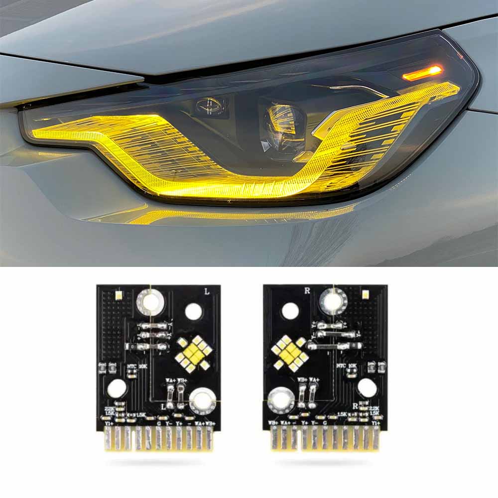 Yellow Food Snacks - CSL Lemon Yellow DRL Daylight LED