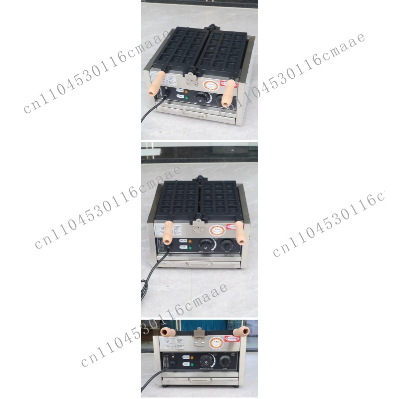 Food Snacks Game - 1400W Mahjong Shape Waffle Machine Funny
