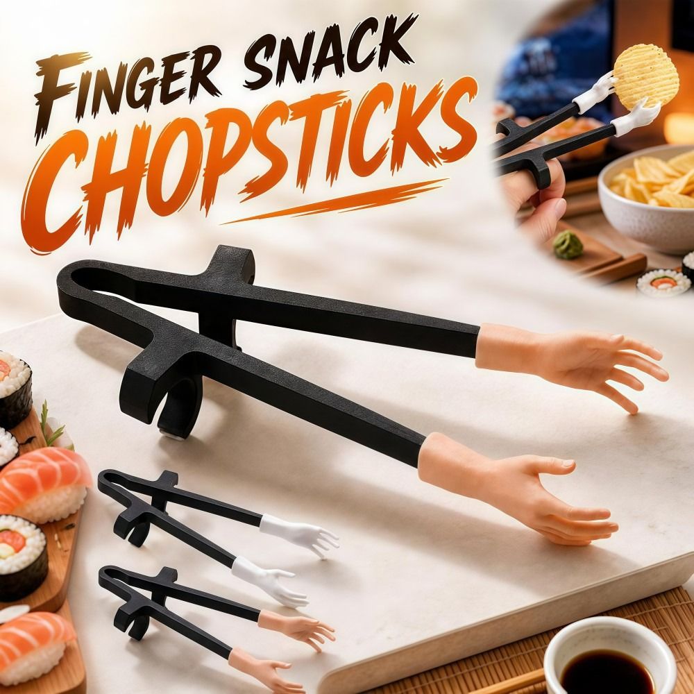 Food Snacks Game - Fun Reusable Finger Snack Chopsticks PLA