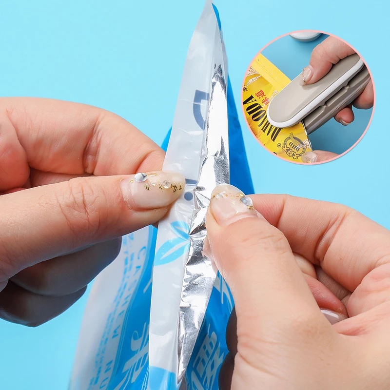Hand Press Sealing Clip Mini H - Food Packed Snacks review and price