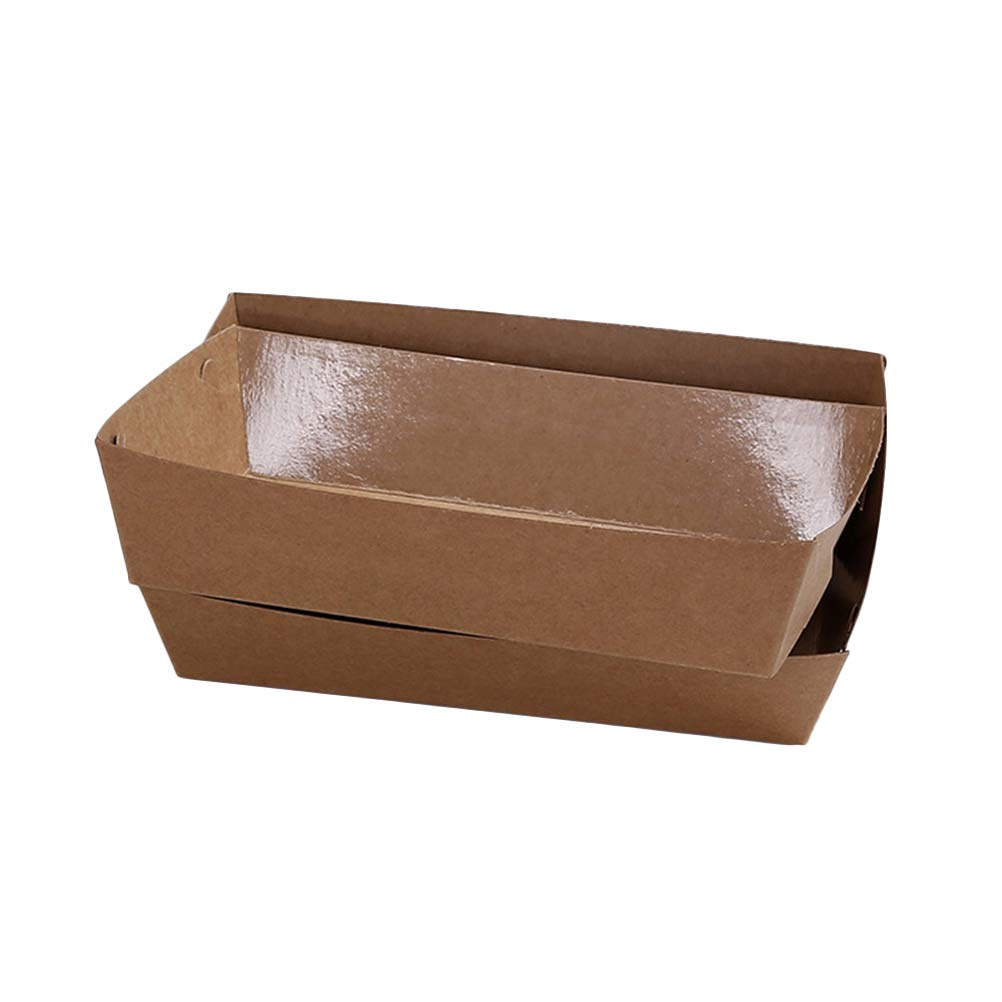 Disposable Kraft Paper Food Tr - Food Packed Snacks review and price