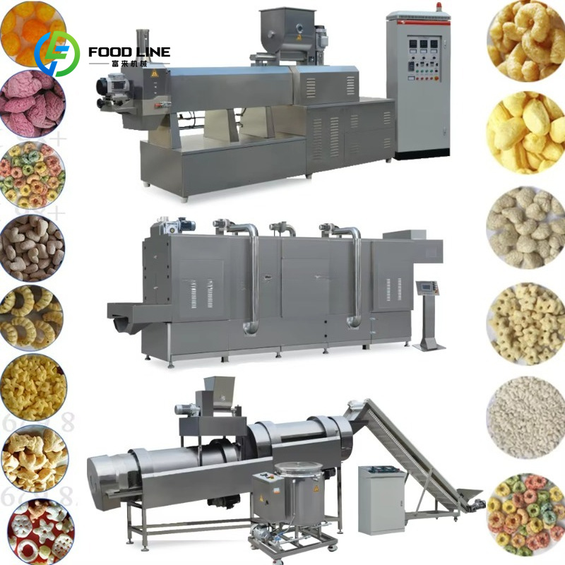 Customized Double Screw Extrud - Food Snacks To Make review and price