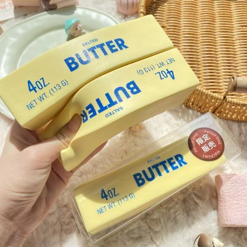 1Pc Butter Squeeze Toy For Adu - Food & Snacks Coloring Book Bold & Easy Designs For Adults And Kids Bold & Easy Coloring Books review and price