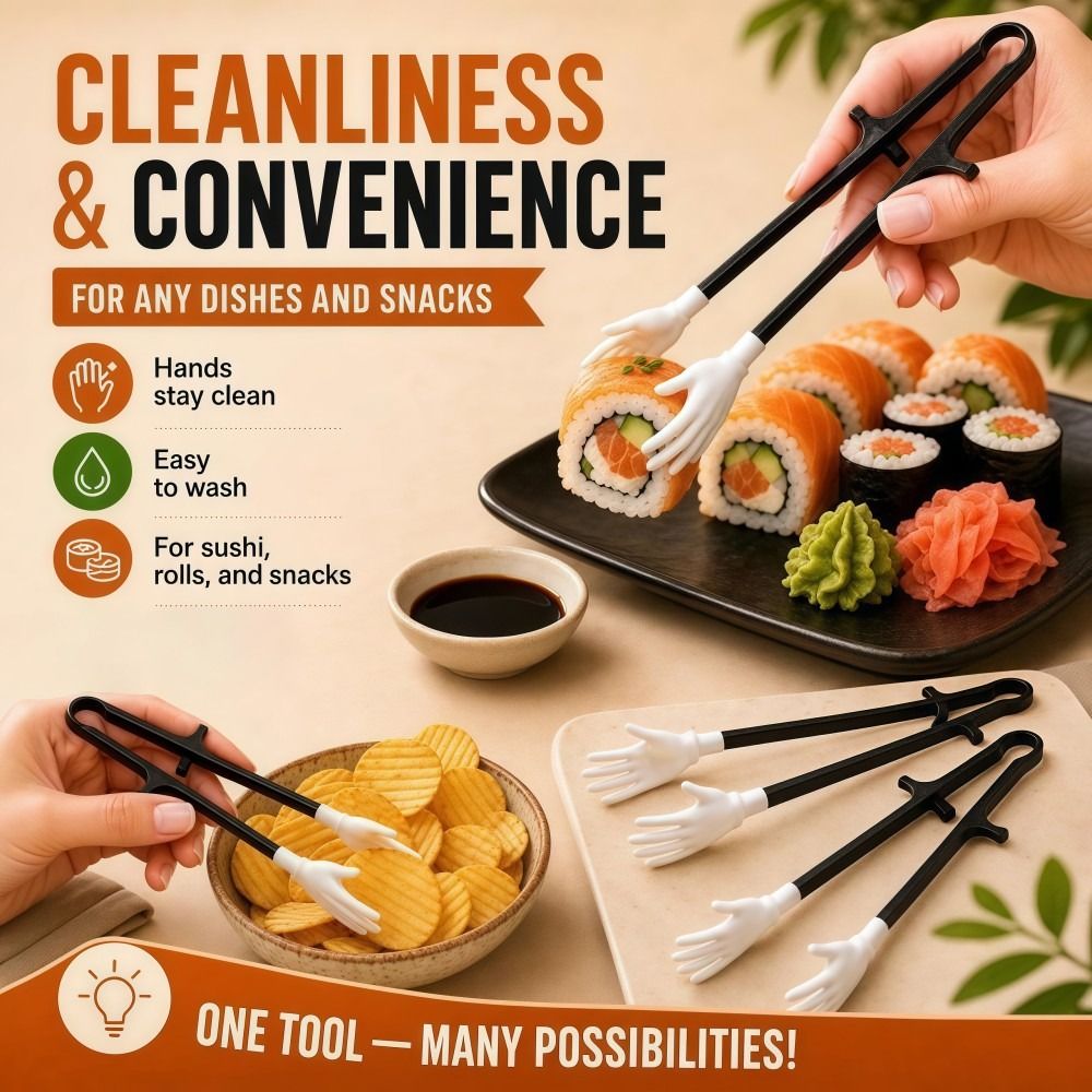 Fun Reusable Finger Snack Chop - Food Snacks Game review and price