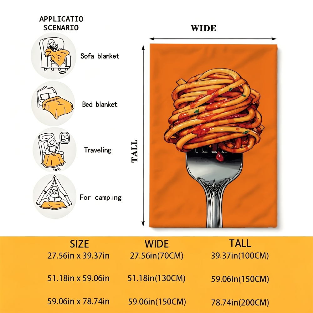 Funny French Fries Blanket Thr - Food Giant Snacks review and price