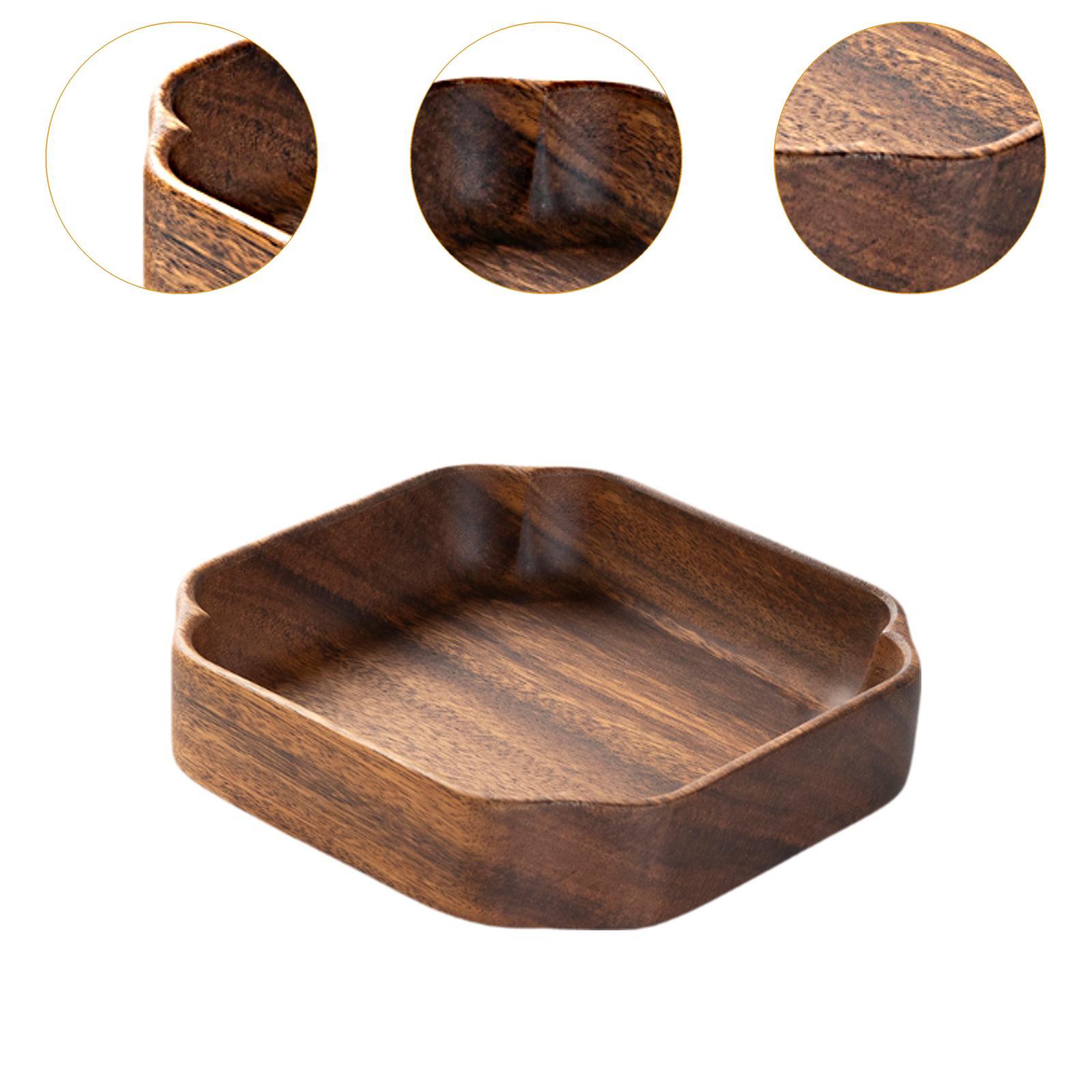 Walnut Wooden Serving Tray App - Food Sweet Snacks review and price
